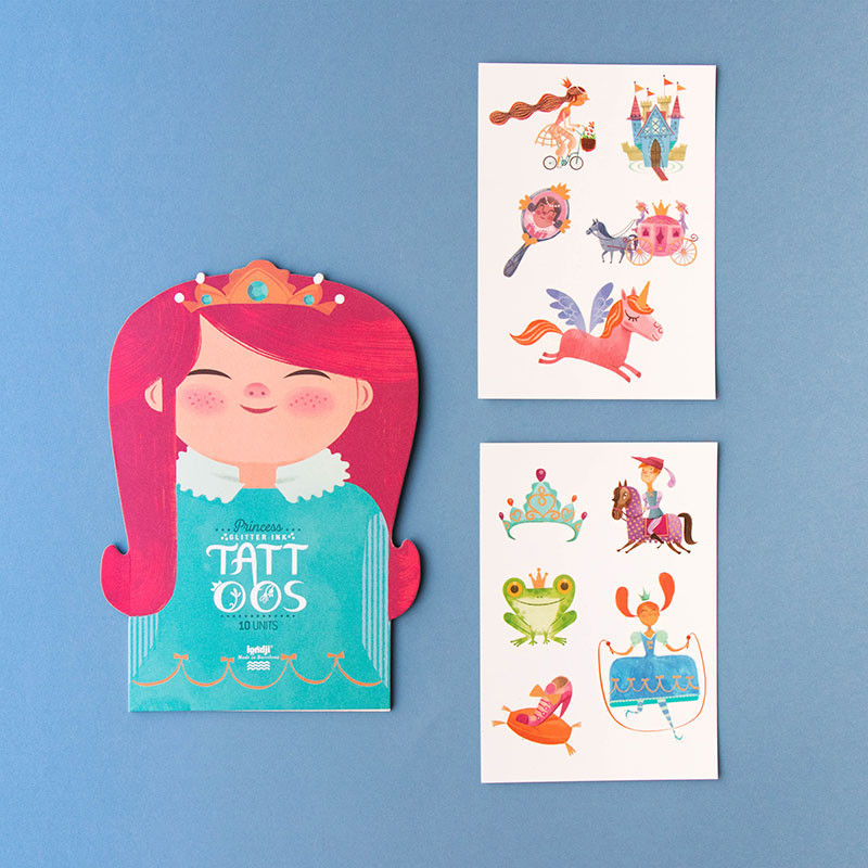 10 princess decals
